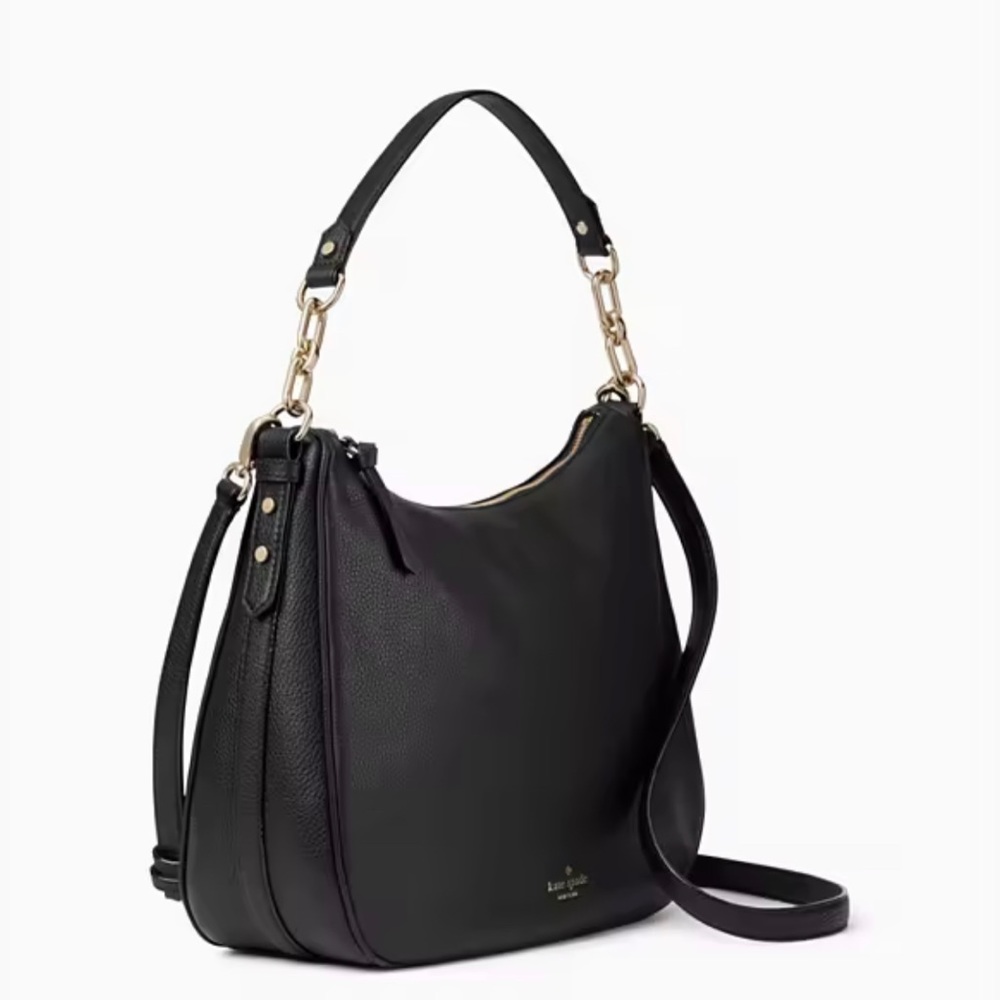 KATE SPADE Black Leather Shoulder Bag